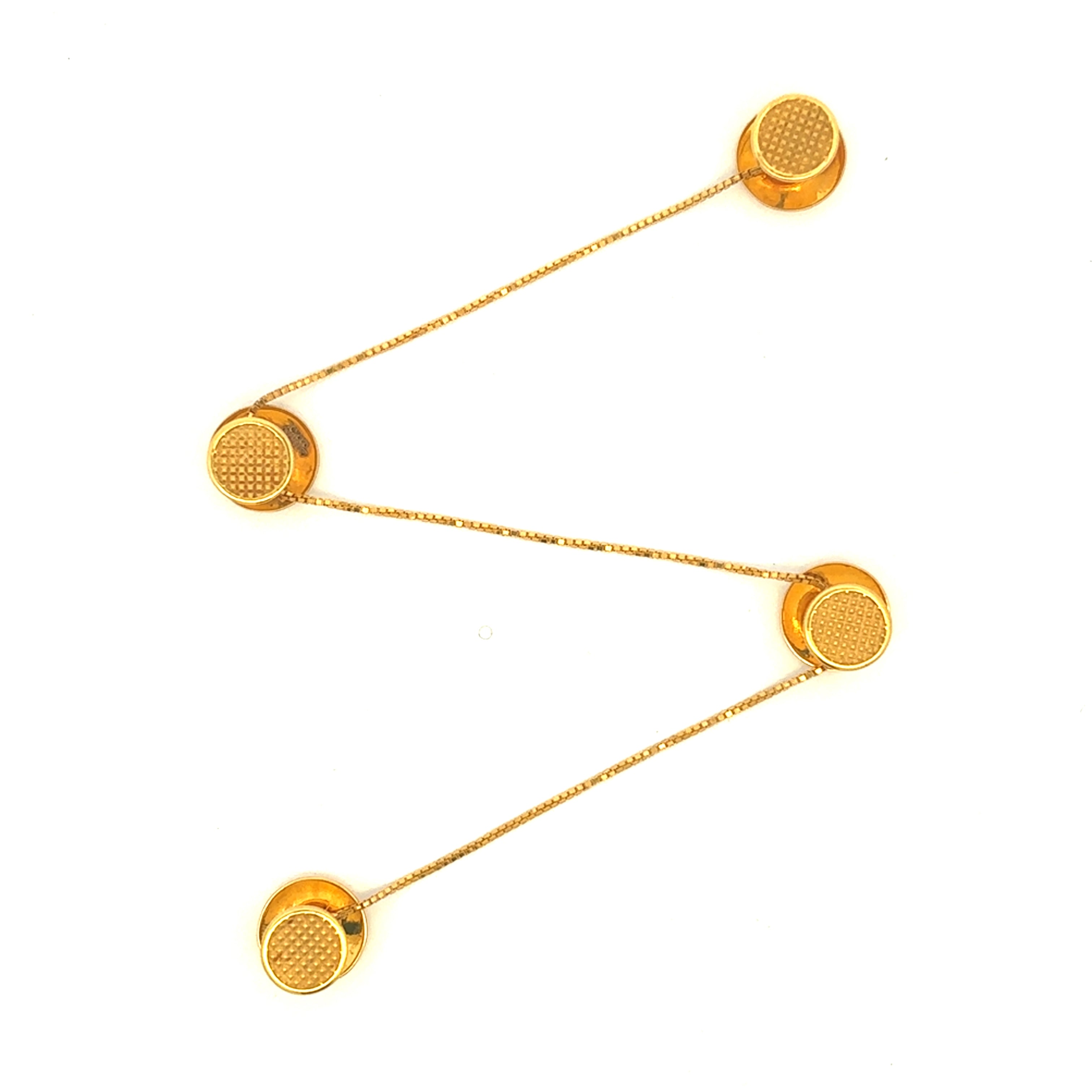 Mens Gold Kurta Buttons