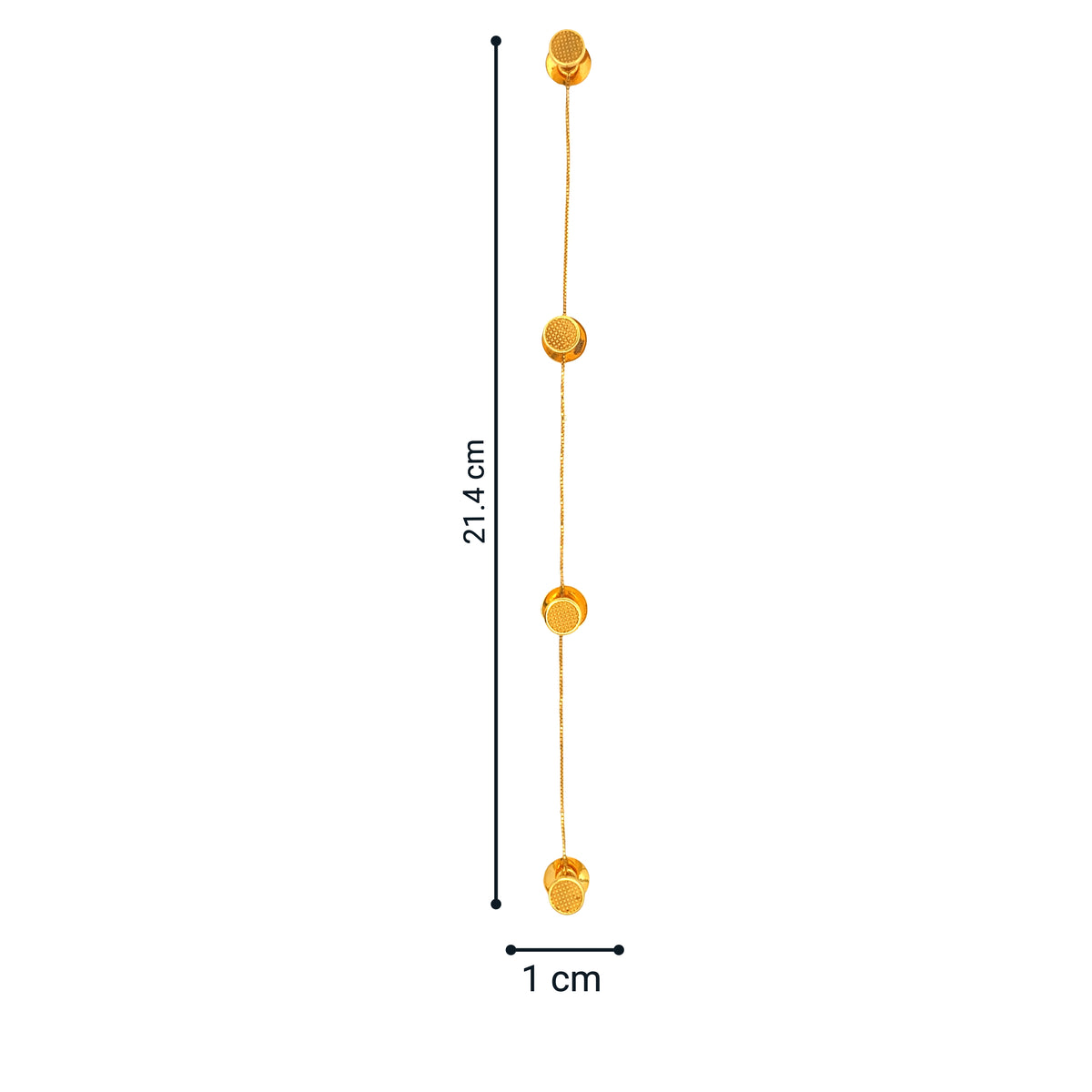 Mens Gold Kurta Buttons