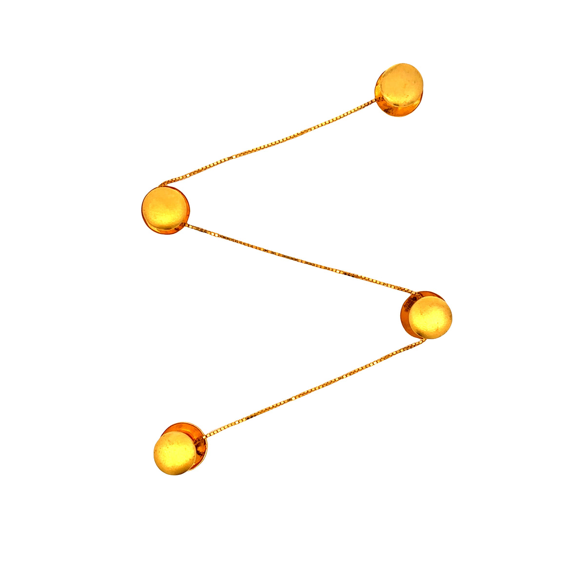Mens Gold Kurta Buttons