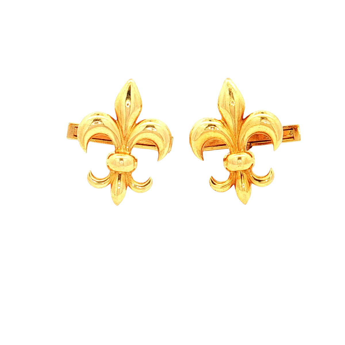 Mens Gold Cufflink