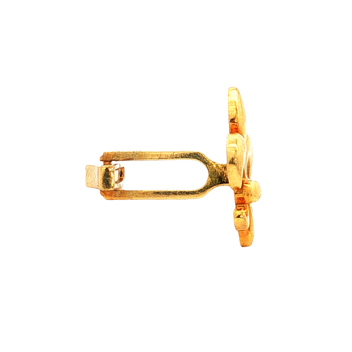 Mens Gold Cufflink