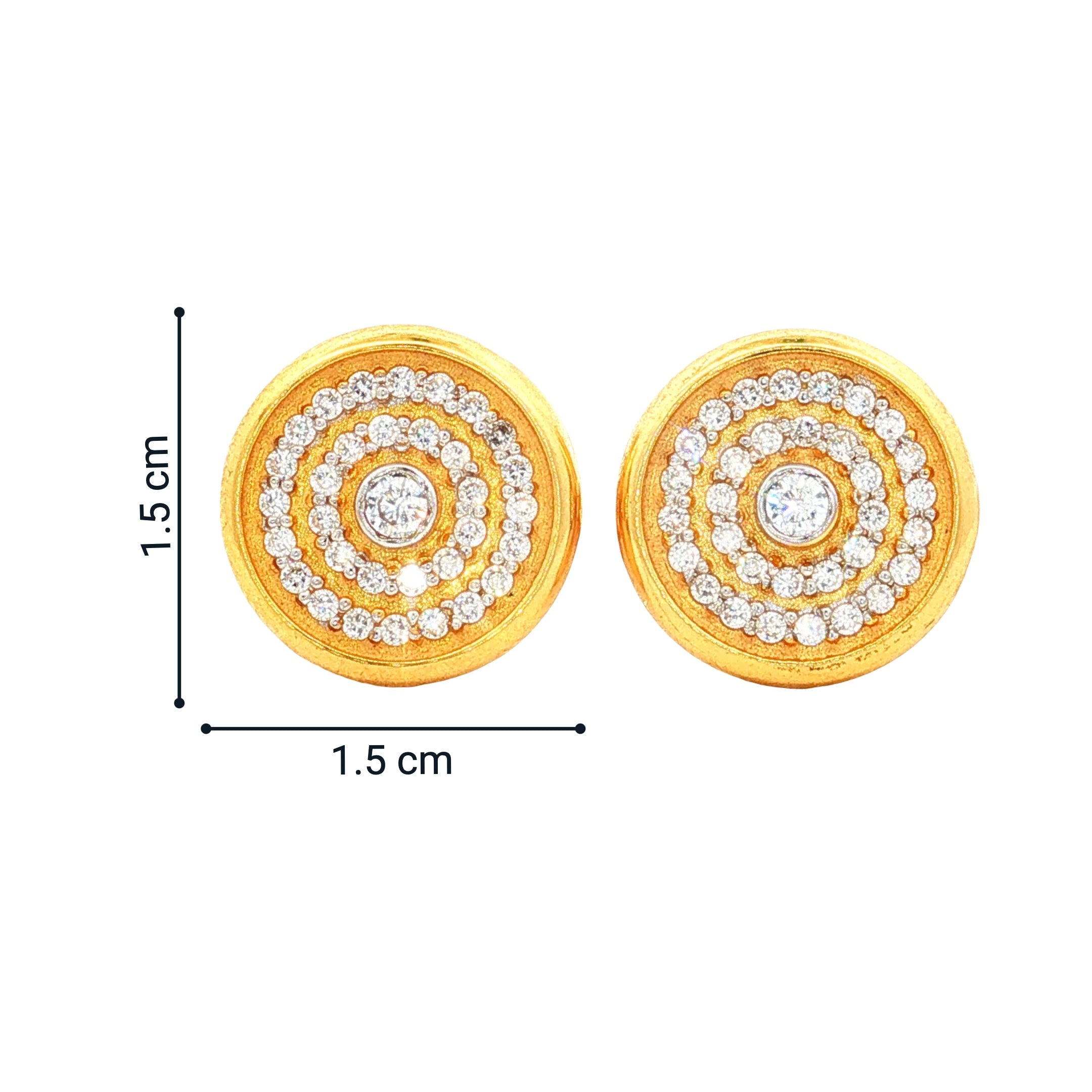 Mens Gold Cufflink