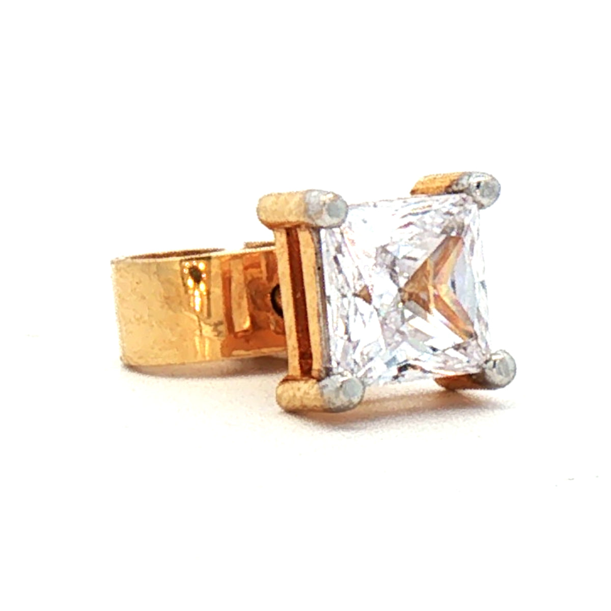 Mens Gold Earring