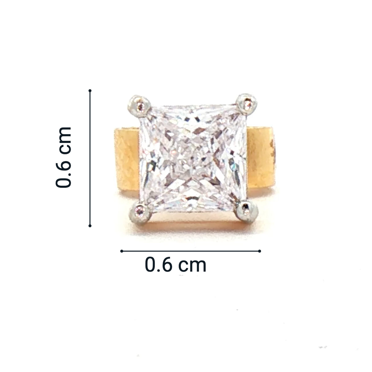 Mens Gold Earring