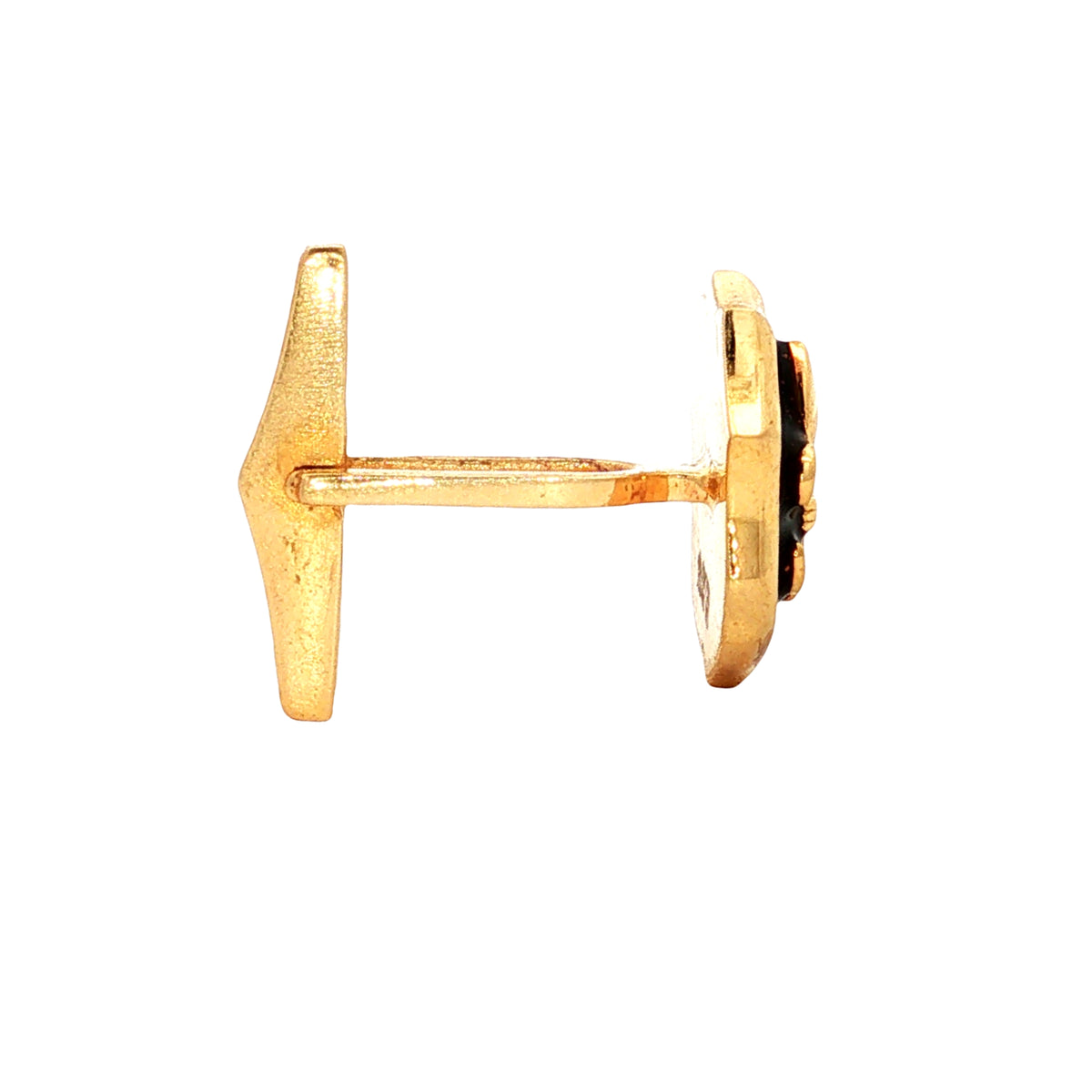Mens Gold Cufflink