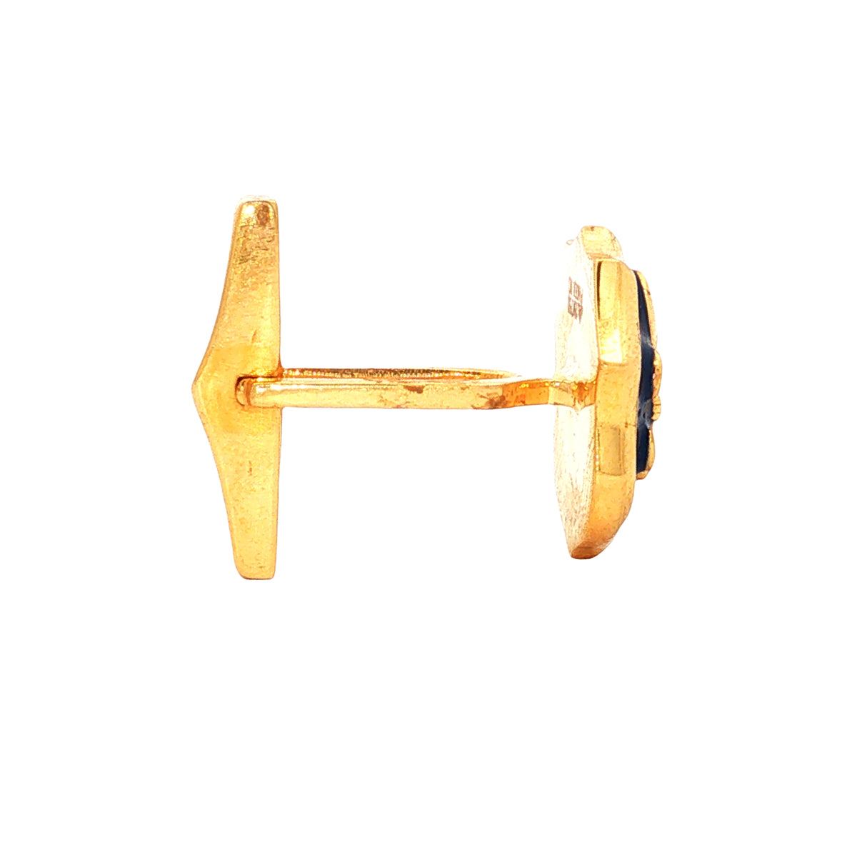 Mens Gold Cufflink