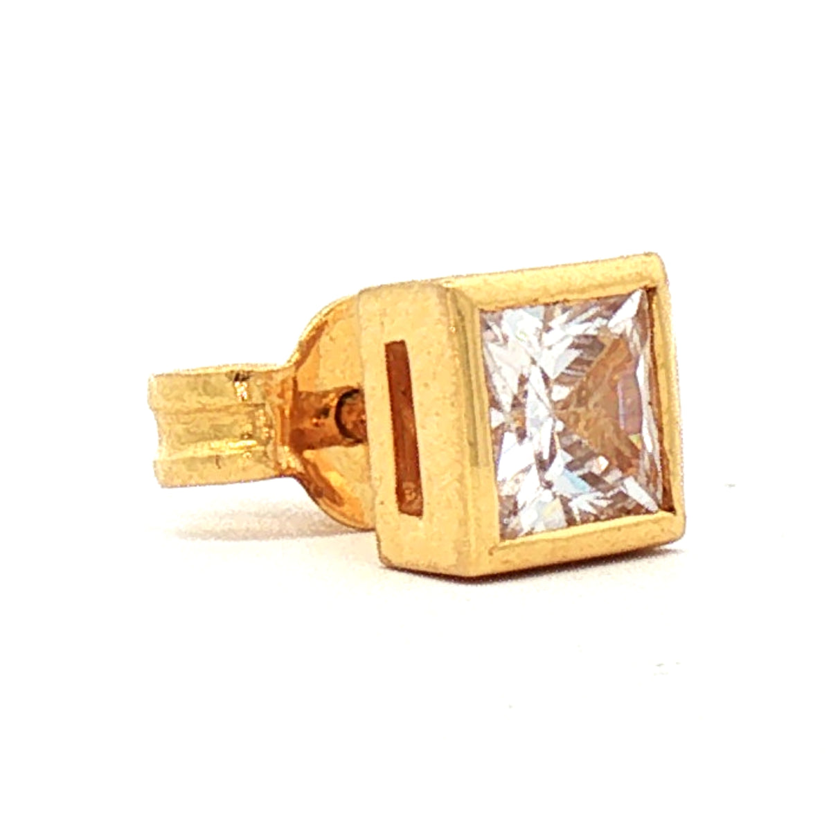 Mens Gold Earring