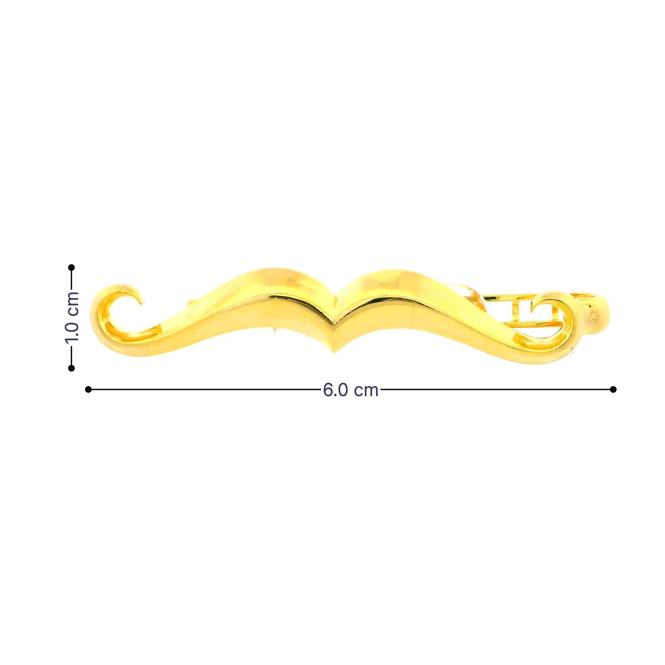 Mens Gold Tie Pin