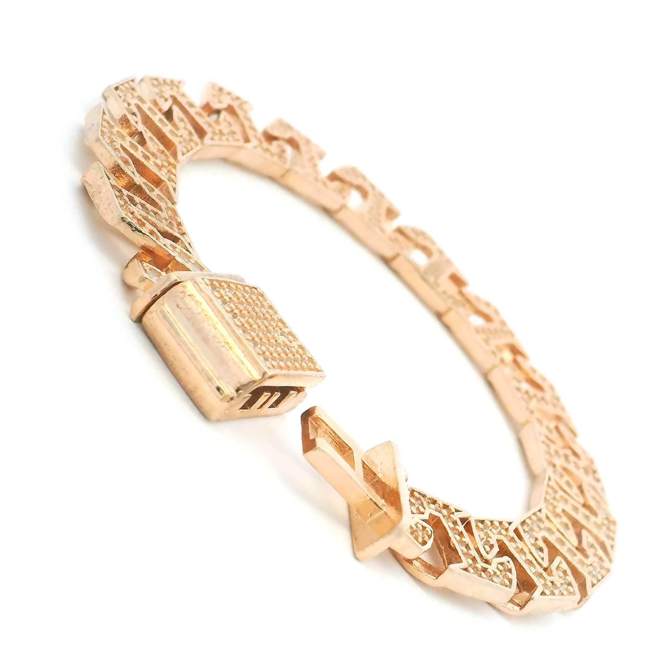 Robust Glow Men Silver Bracelet