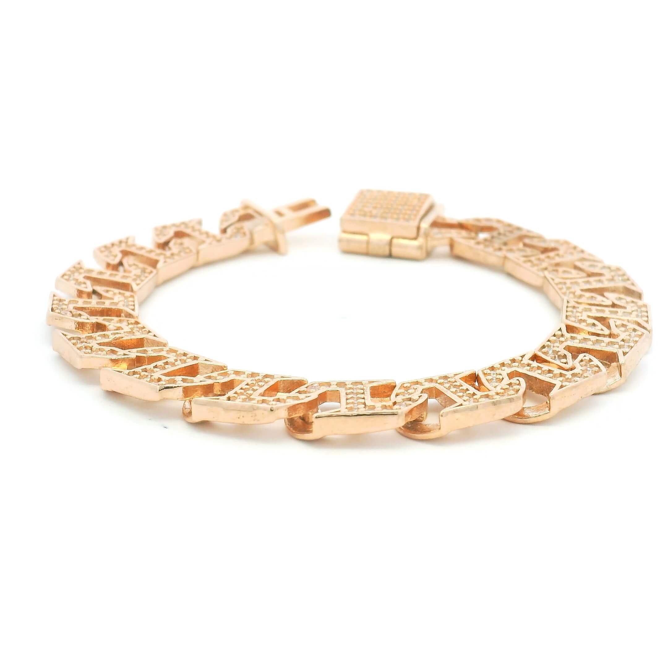 Robust Glow Men Silver Bracelet