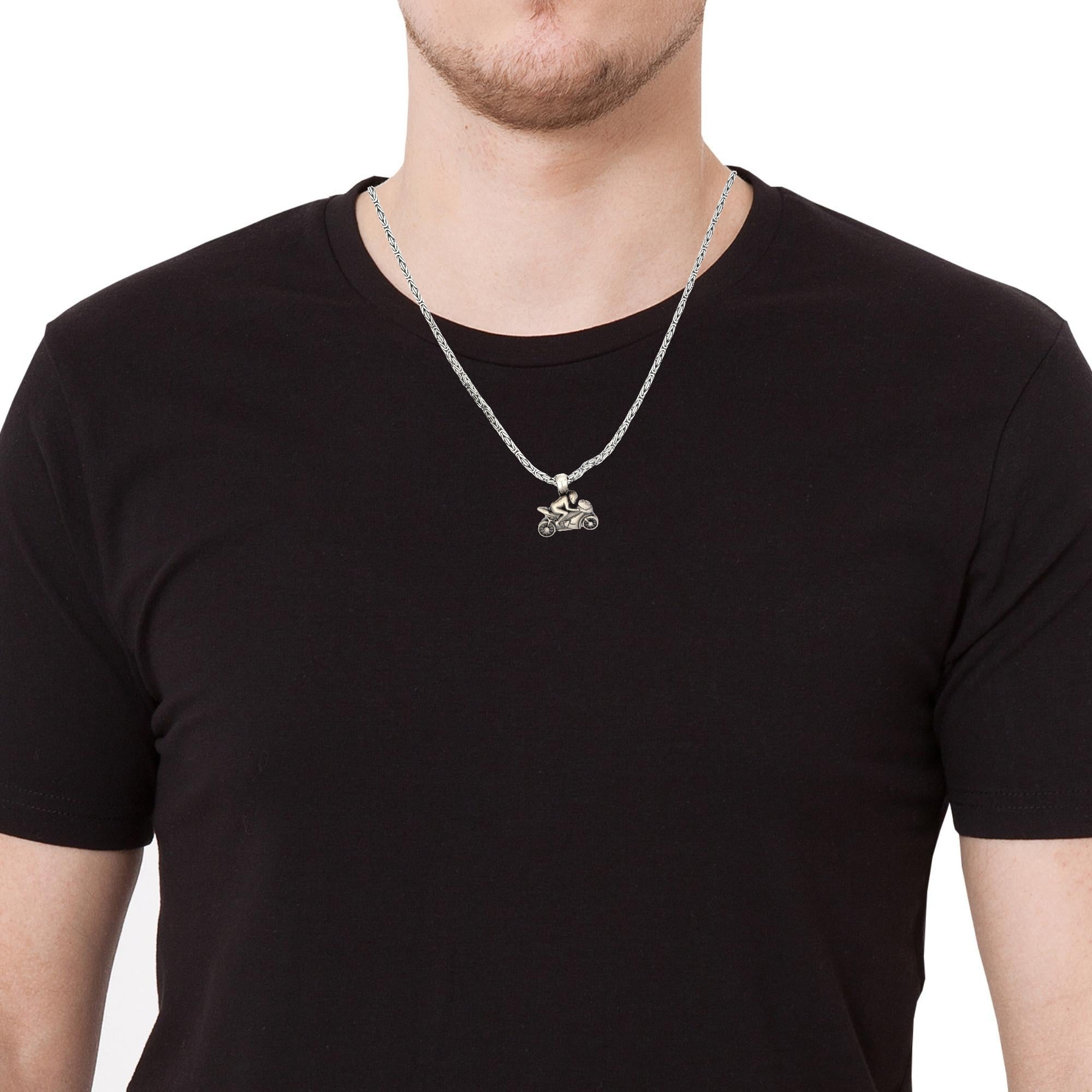 Mens Silver Locket