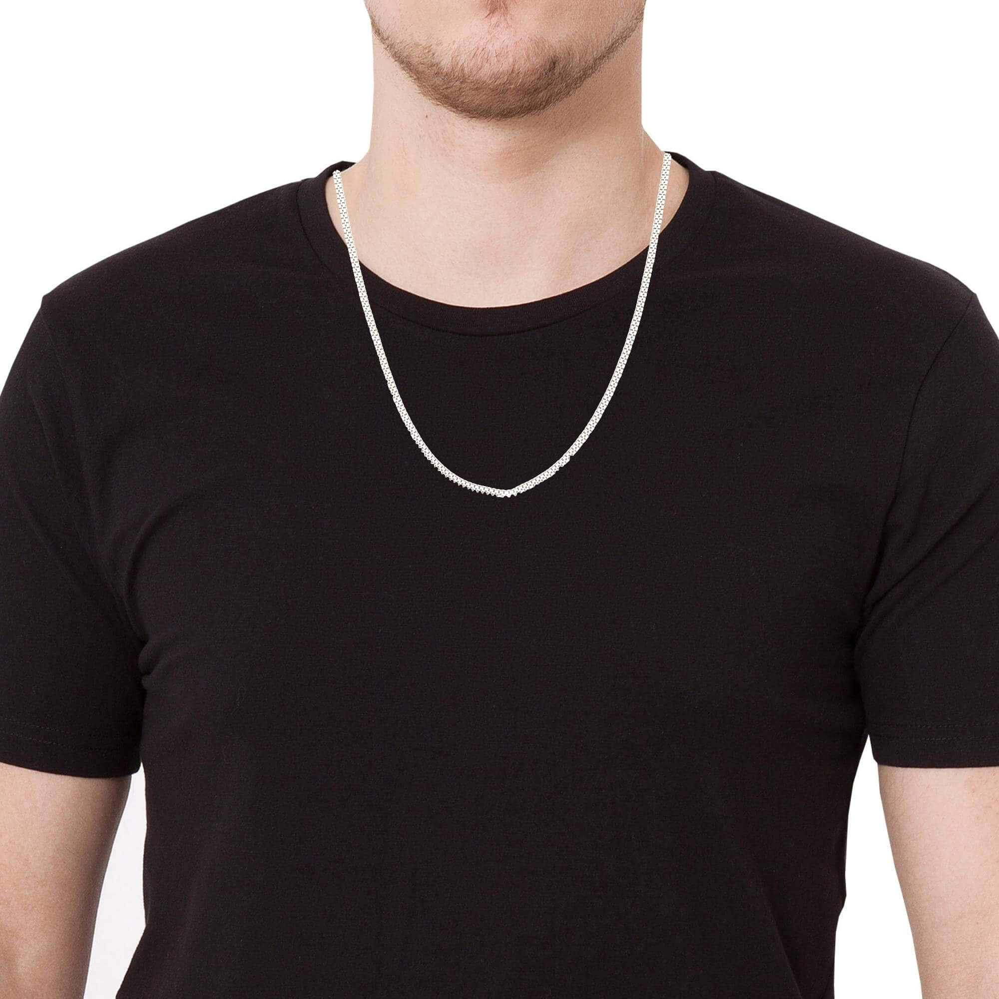Mens Silver Chain