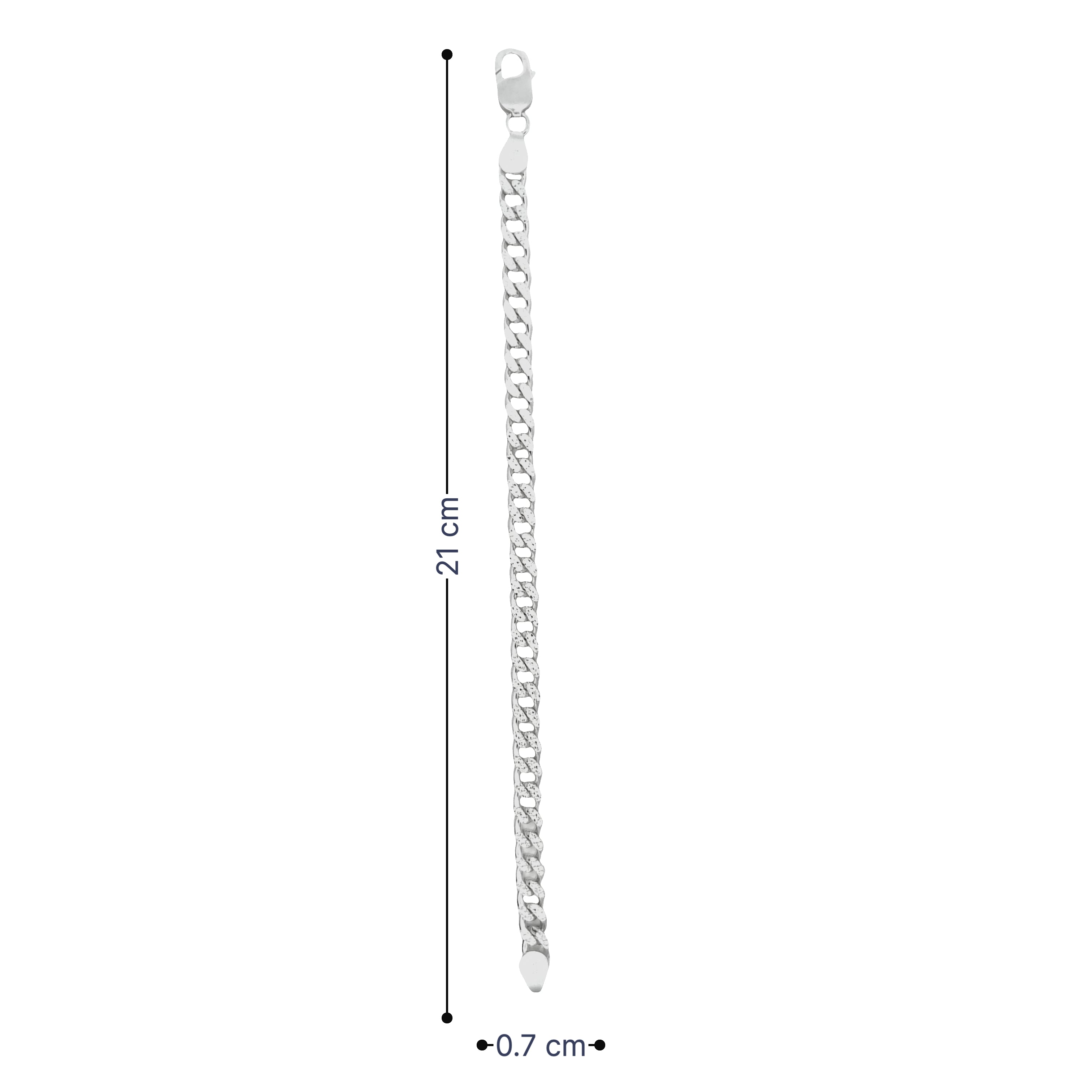 Mens Silver Bracelet