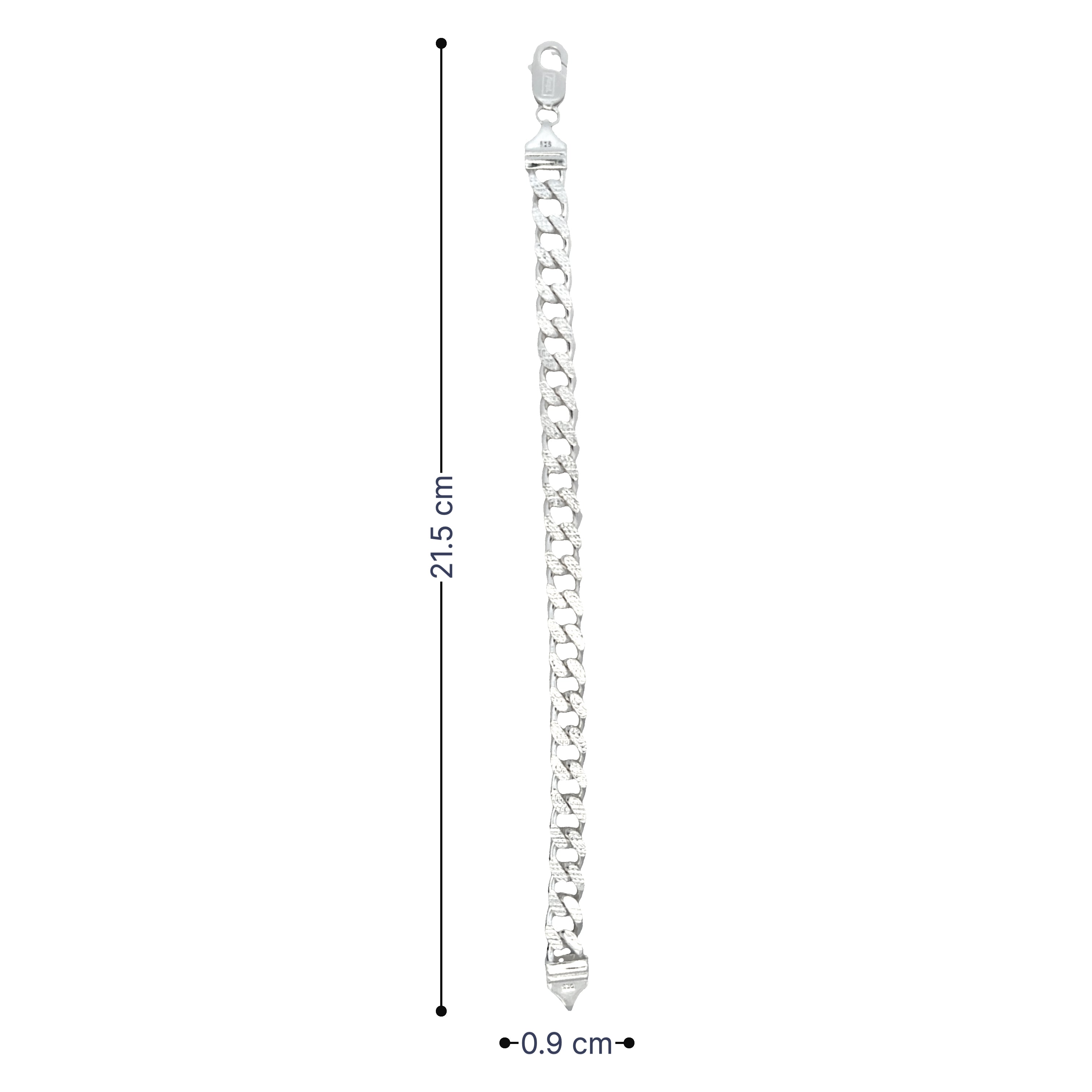 Mens Silver Bracelet