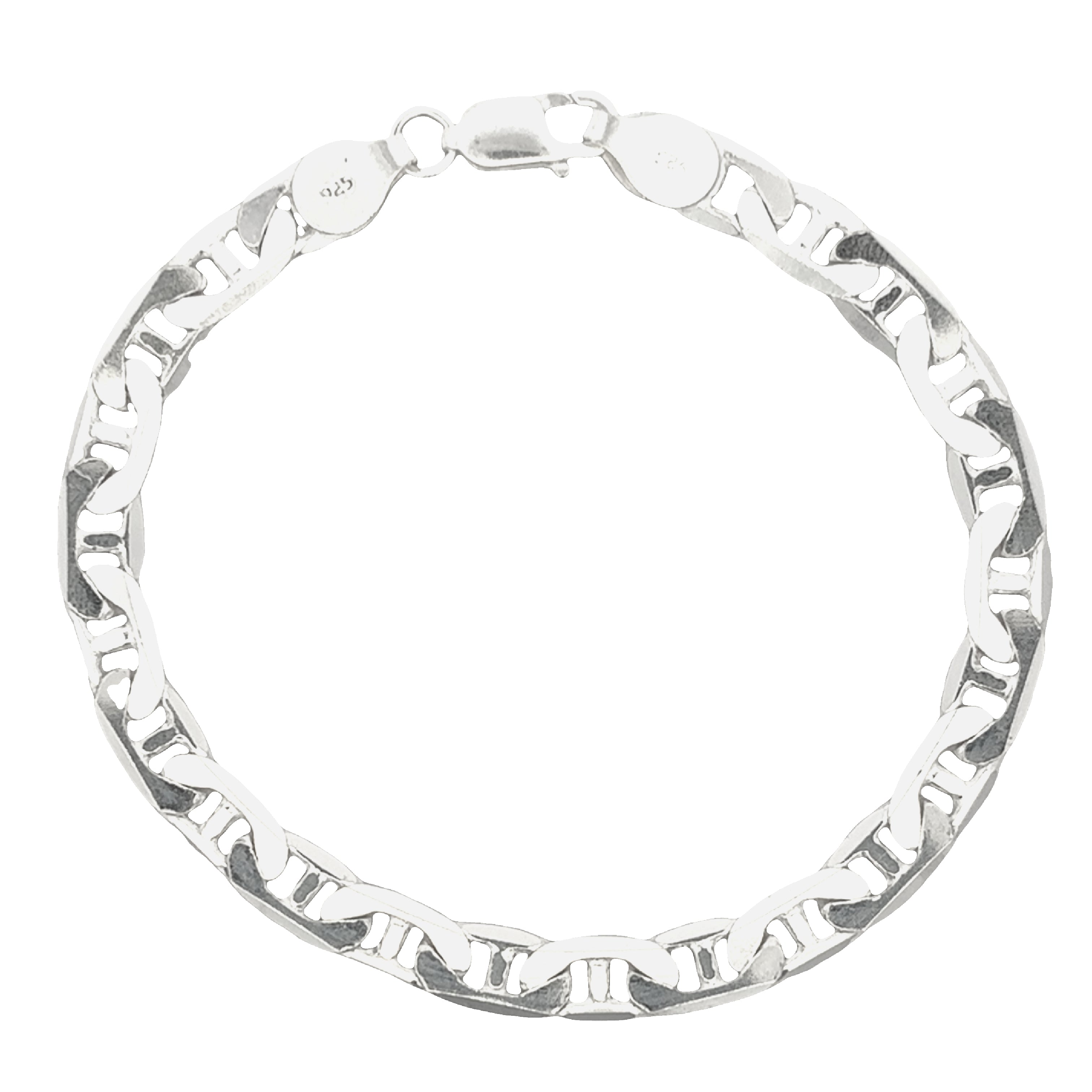 Mens Silver Bracelet