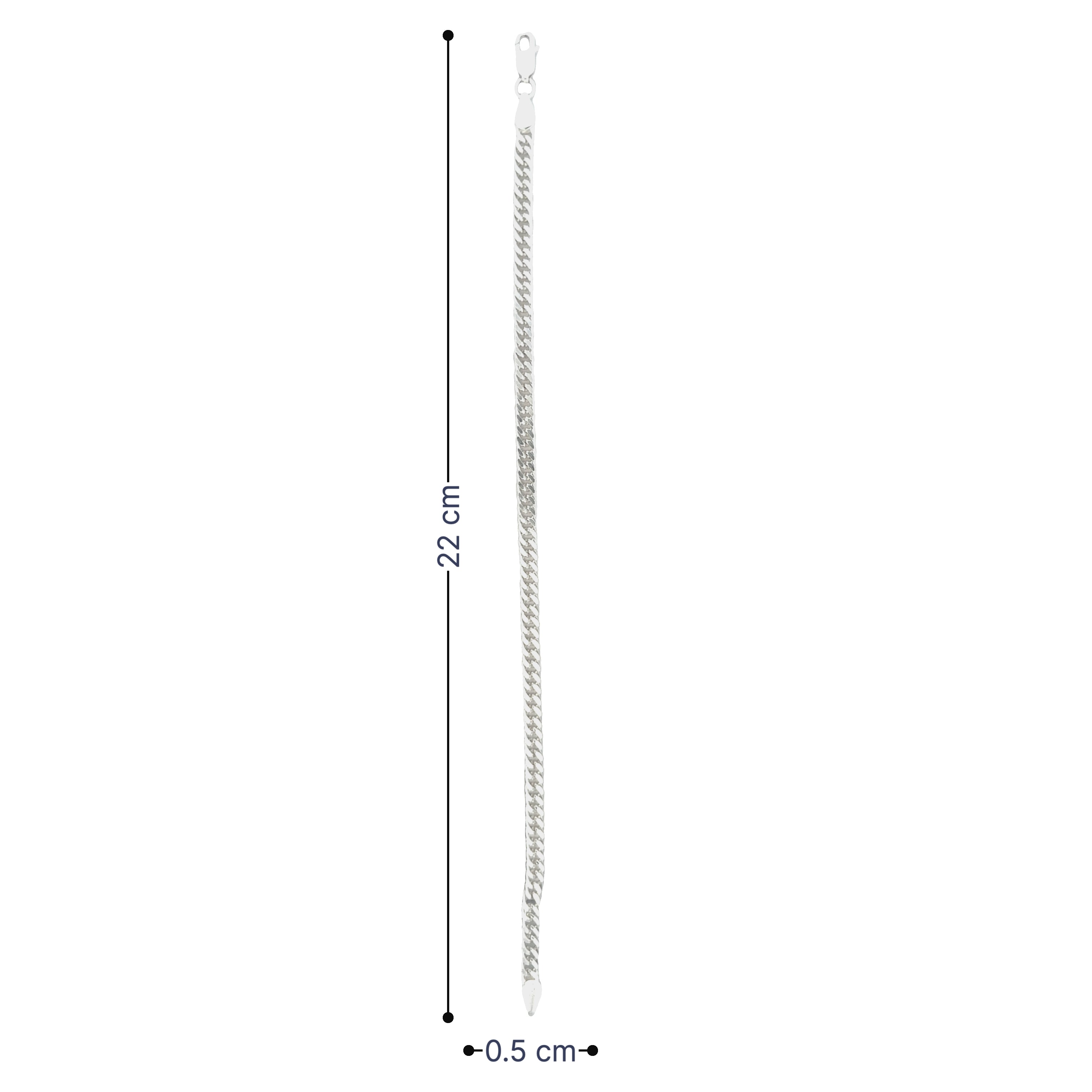 Mens Silver Bracelet
