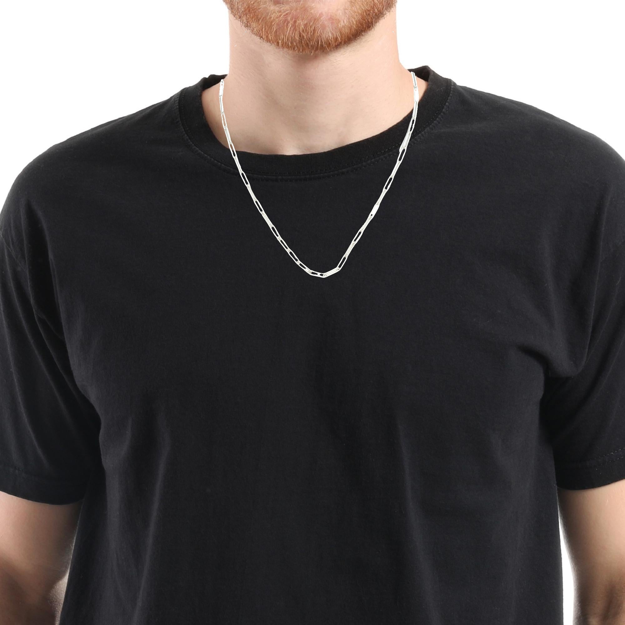 Mens Silver Chain