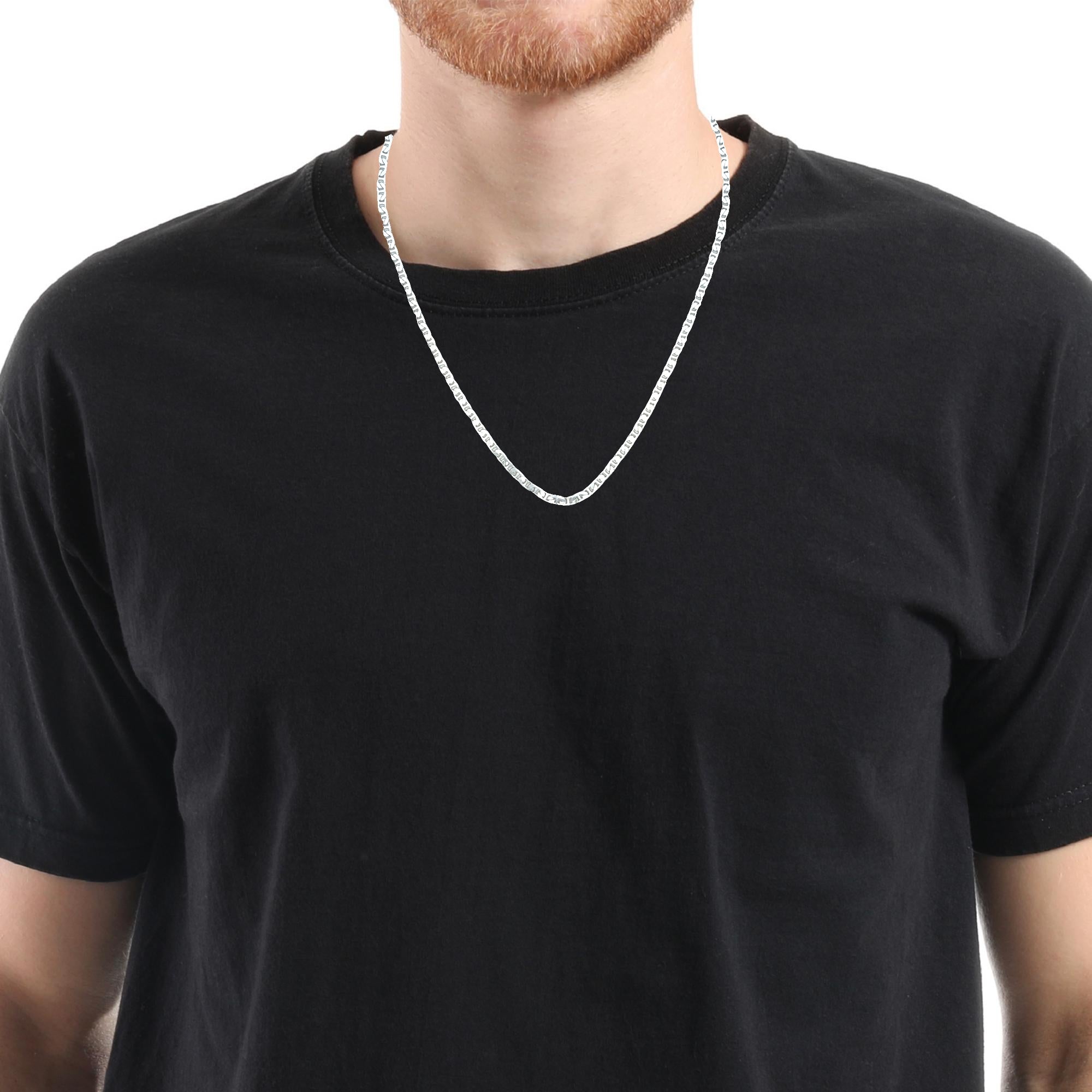 Mens Silver Chain