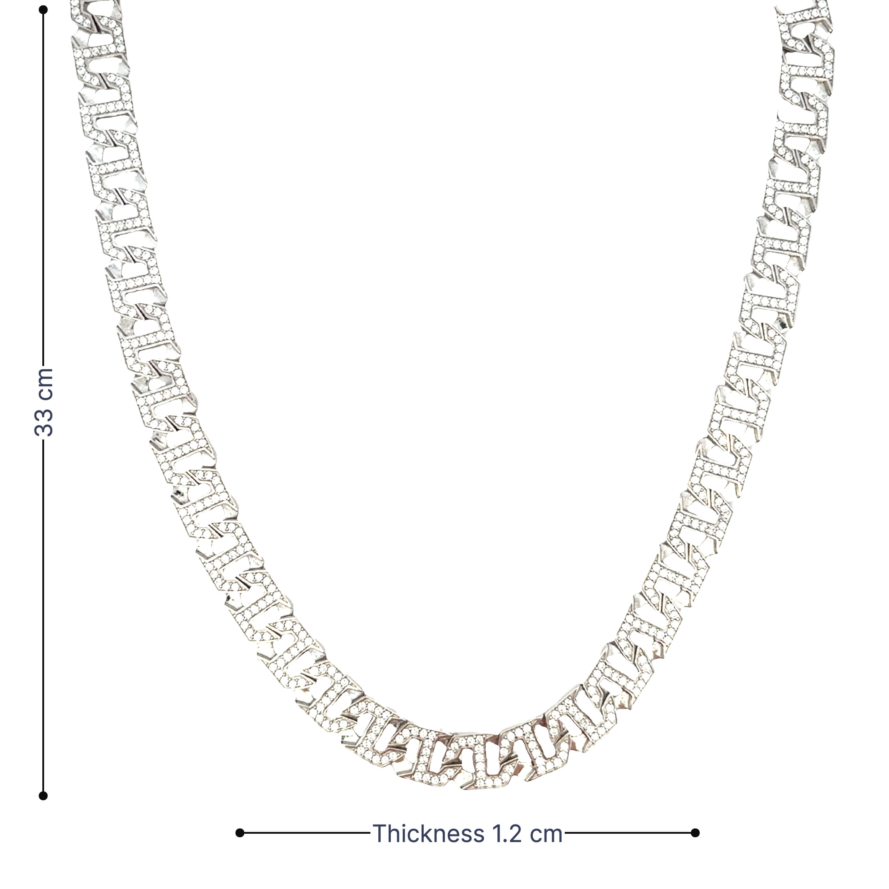 Mens Silver Chain