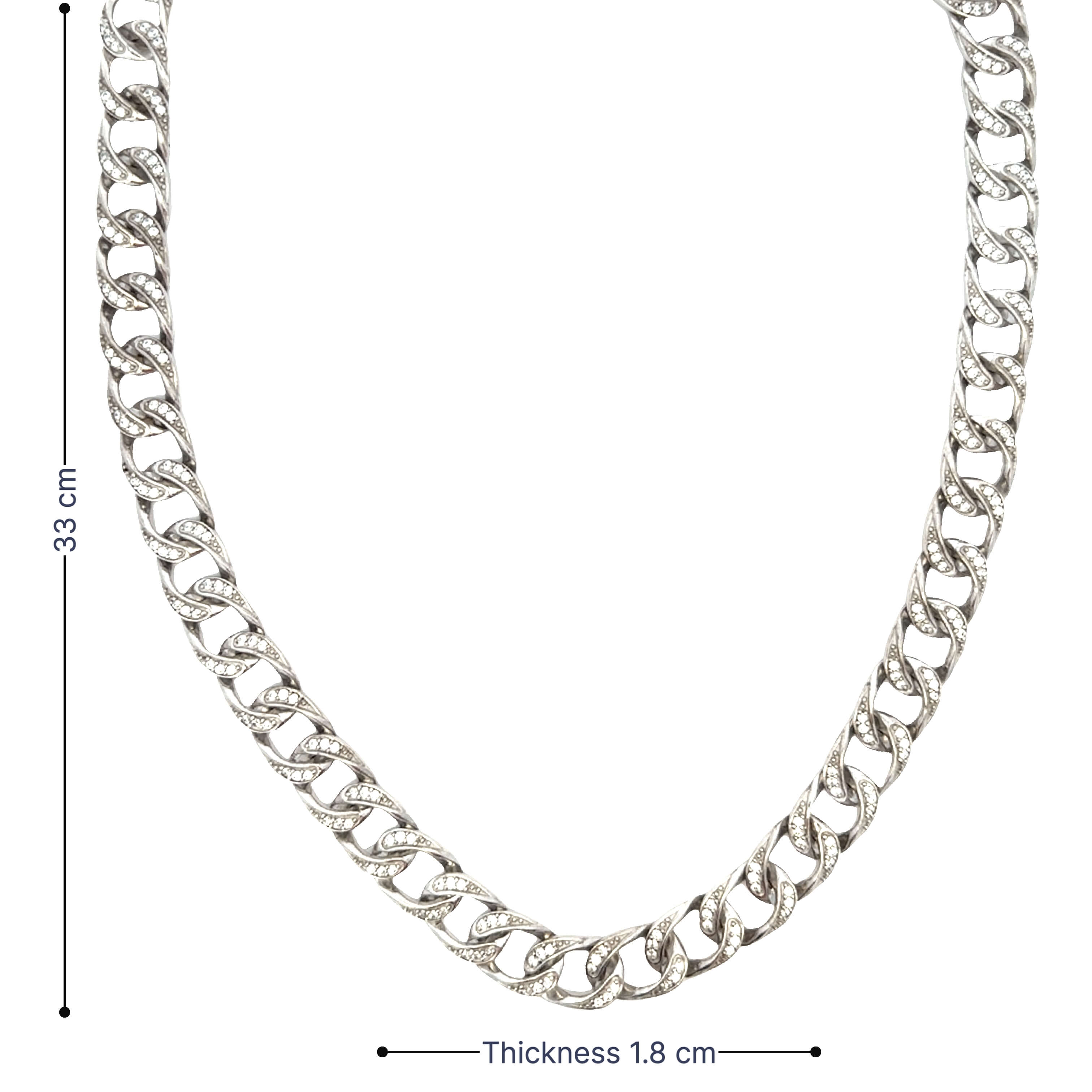 Mens Silver Chain
