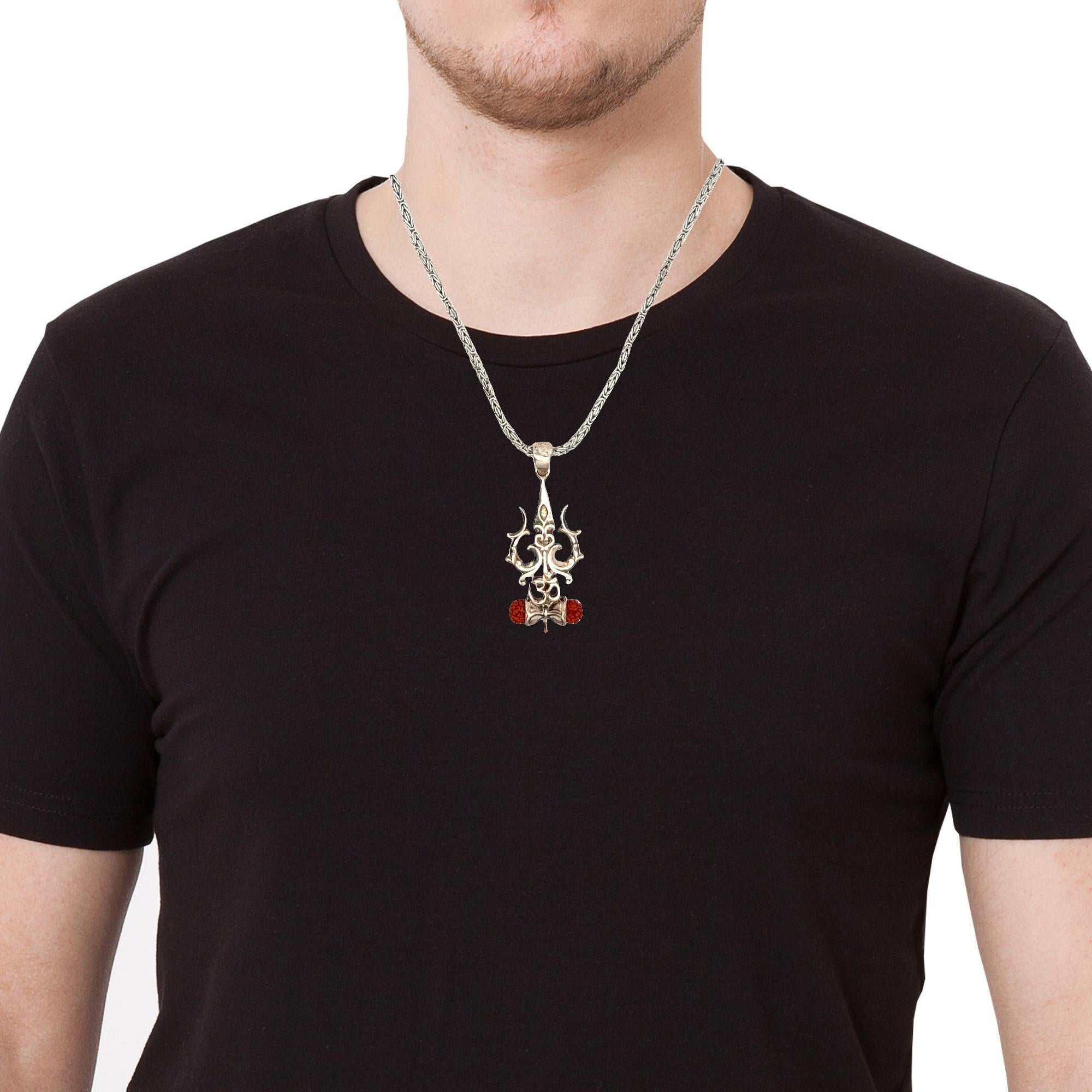 Mens Silver Locket