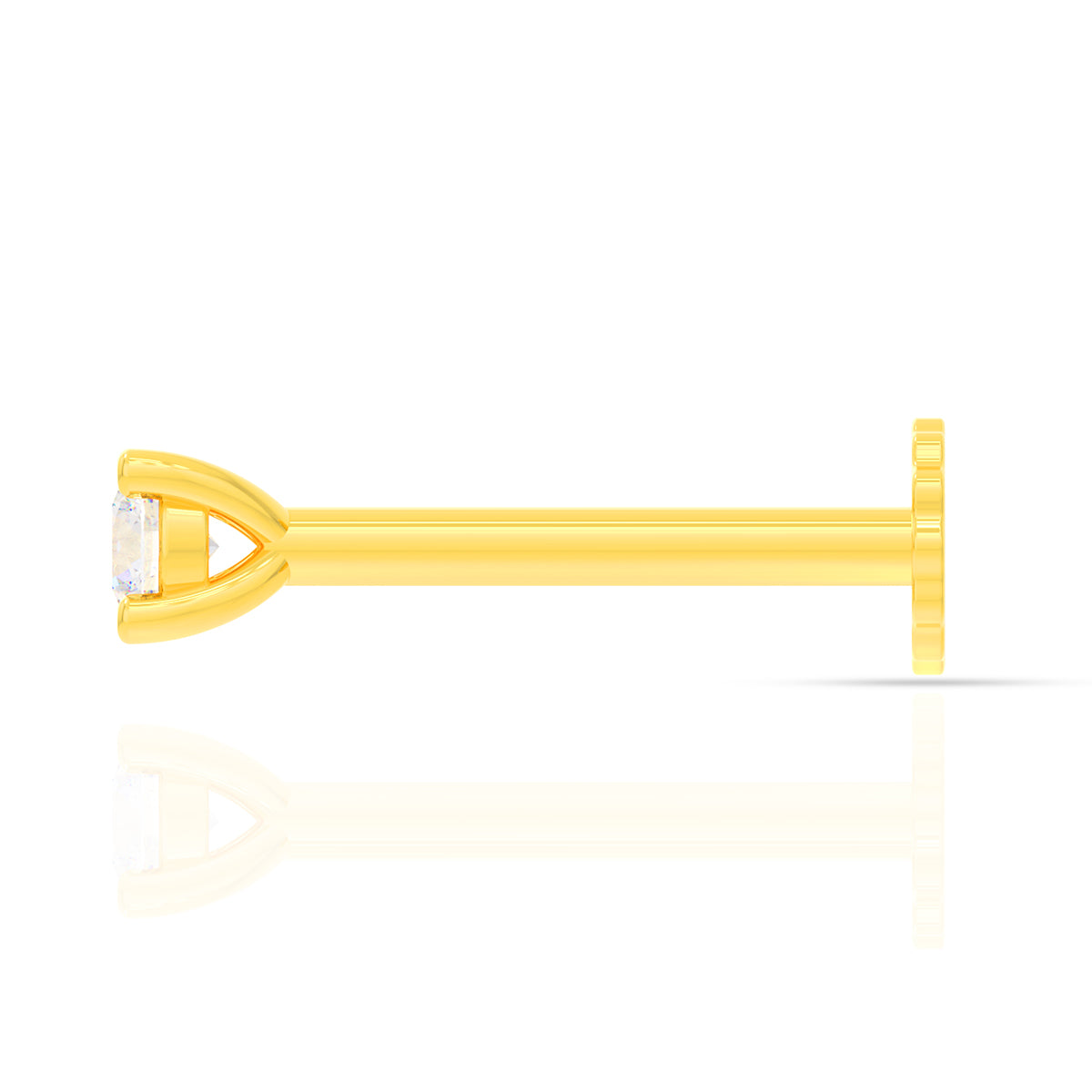 Delicate Spark Diamond Nose Pin