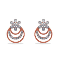 Triple Ring Blooming Radiane 18K Studs