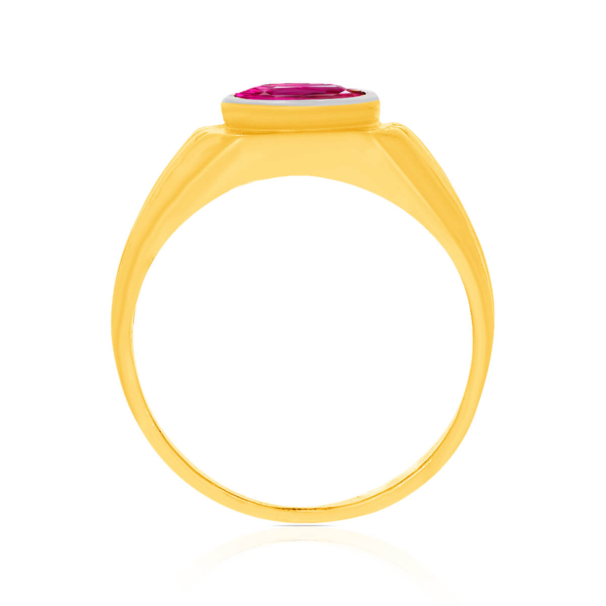 Crimson Shine Gemstone Ring