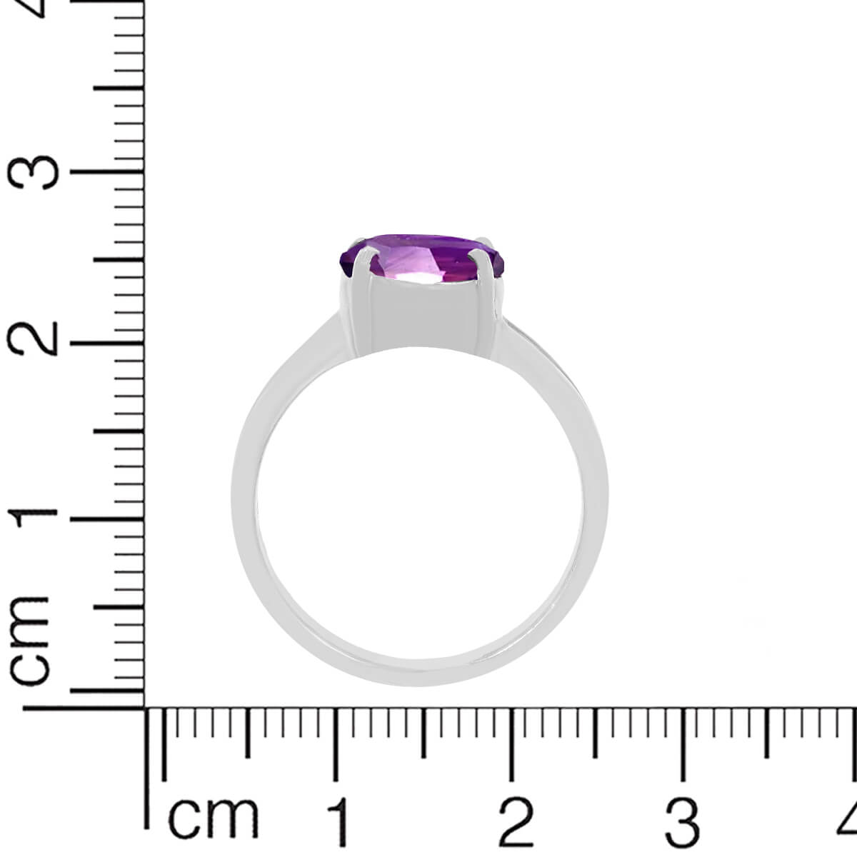 Amethyst Dazzle Gemstone Ring