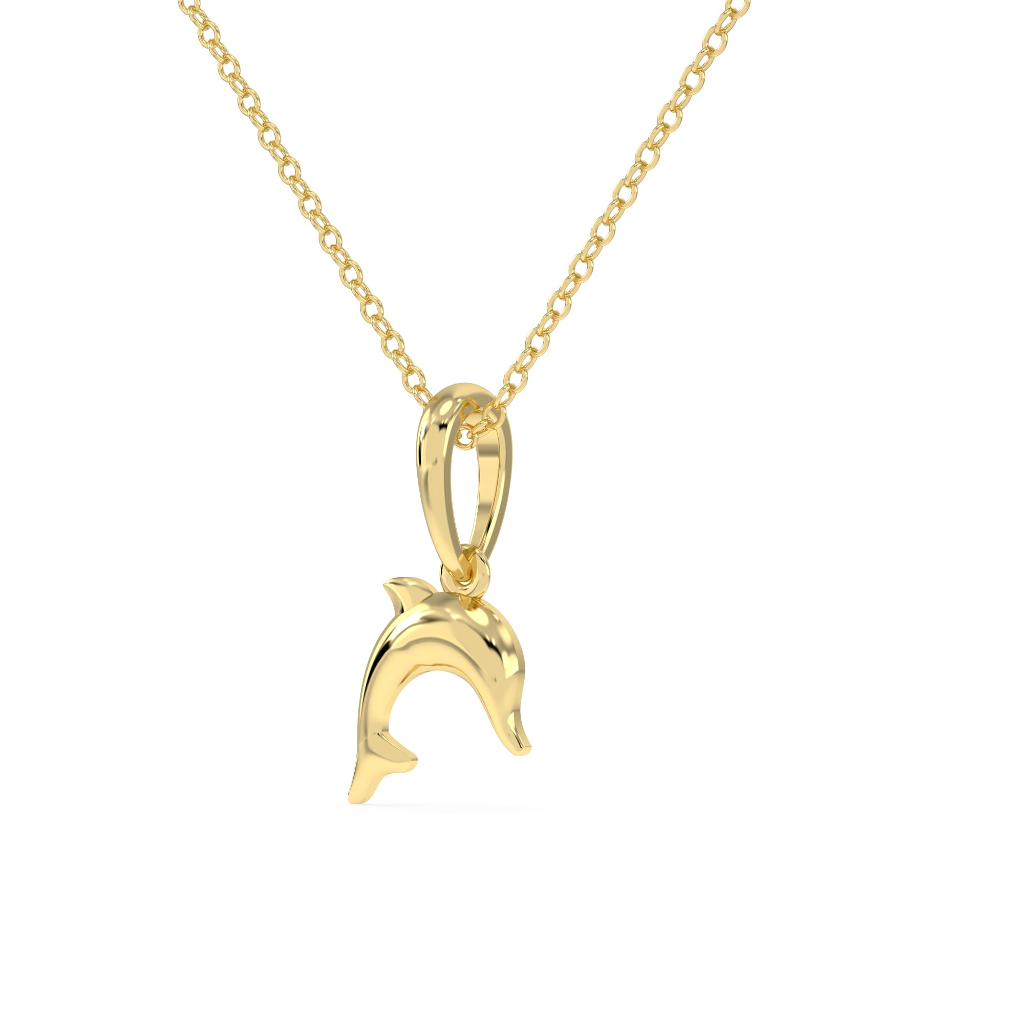 Ocean Dream Gold Pendant