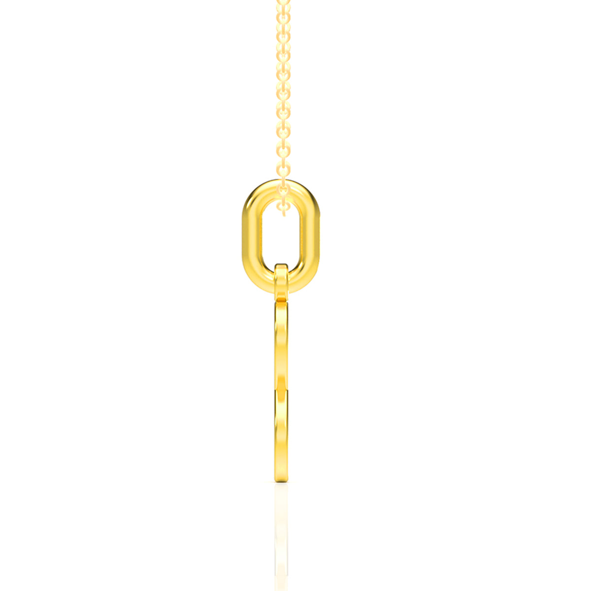 Infinite Charm Gold Pendant