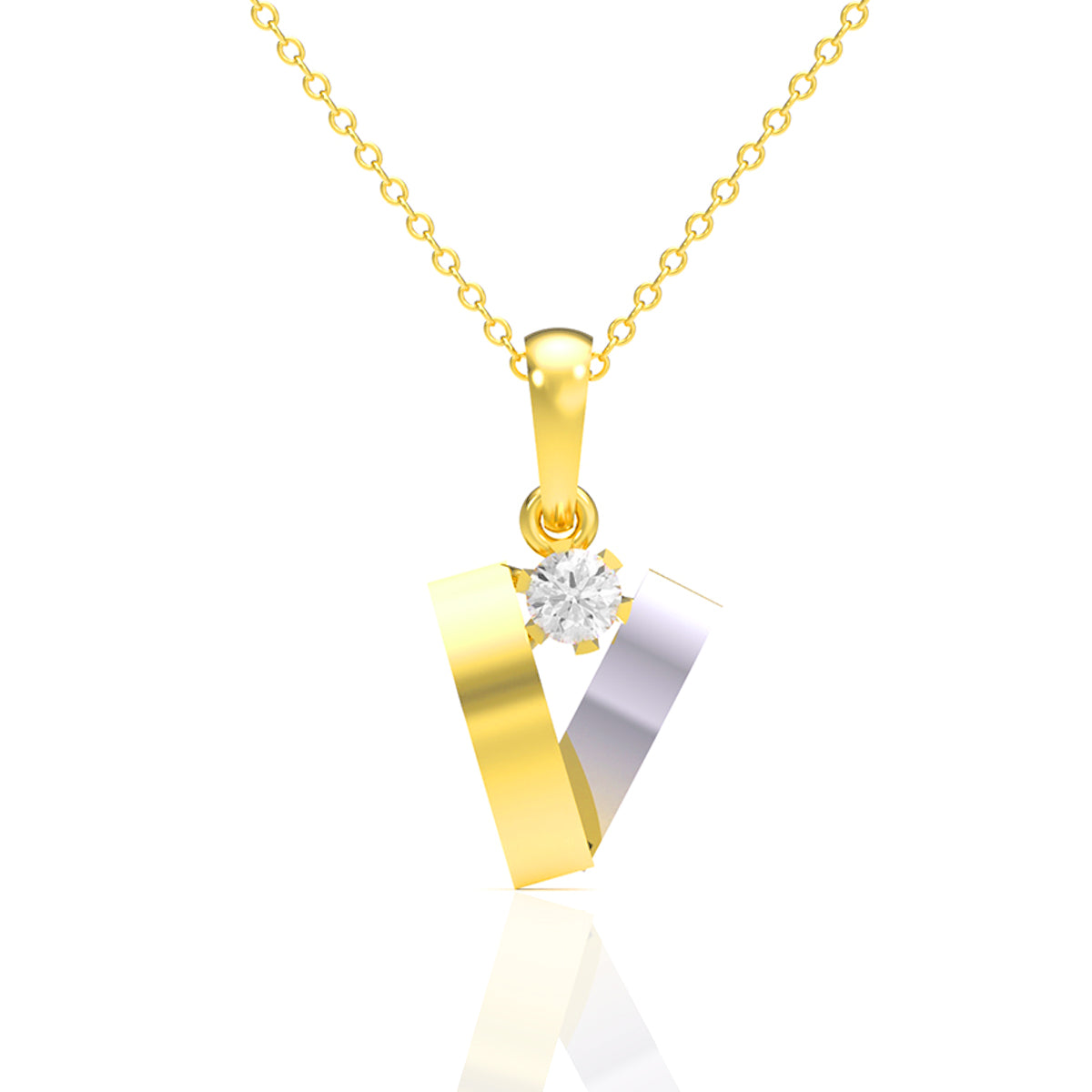 Pure Grace Gold Pendant
