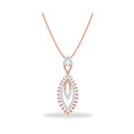 Luxe Glow Diamond Rose Gold Pendant
