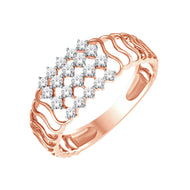 Refined Horizon Diamond Ring for Women