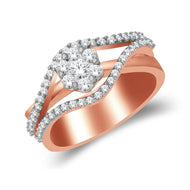 Charming Elegance Diamond Engagement Ring for Women