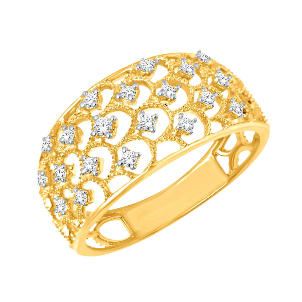 Elegant Shimmer Ring for Women