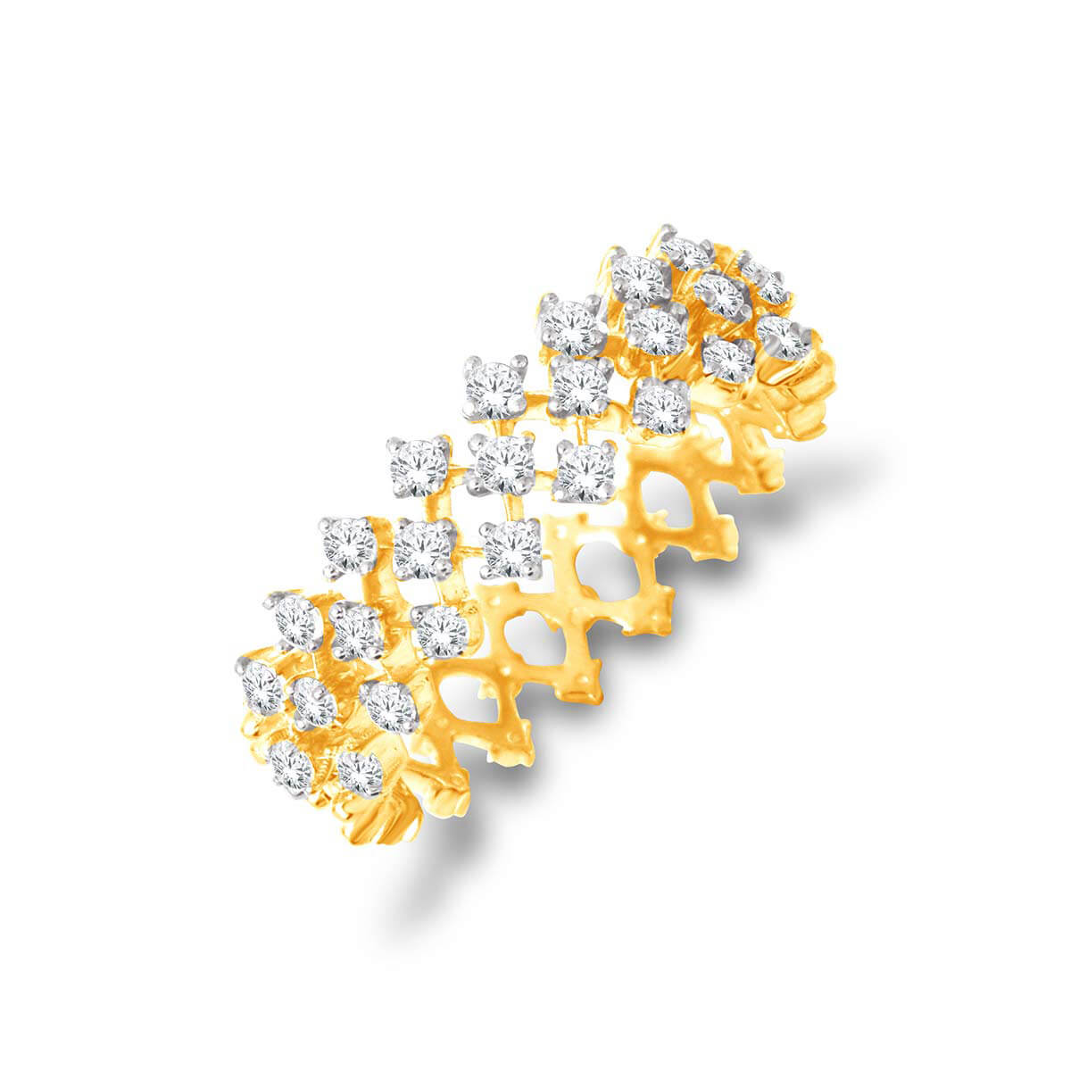 Dazzling Horizon Diamond Engagement Ring for Women