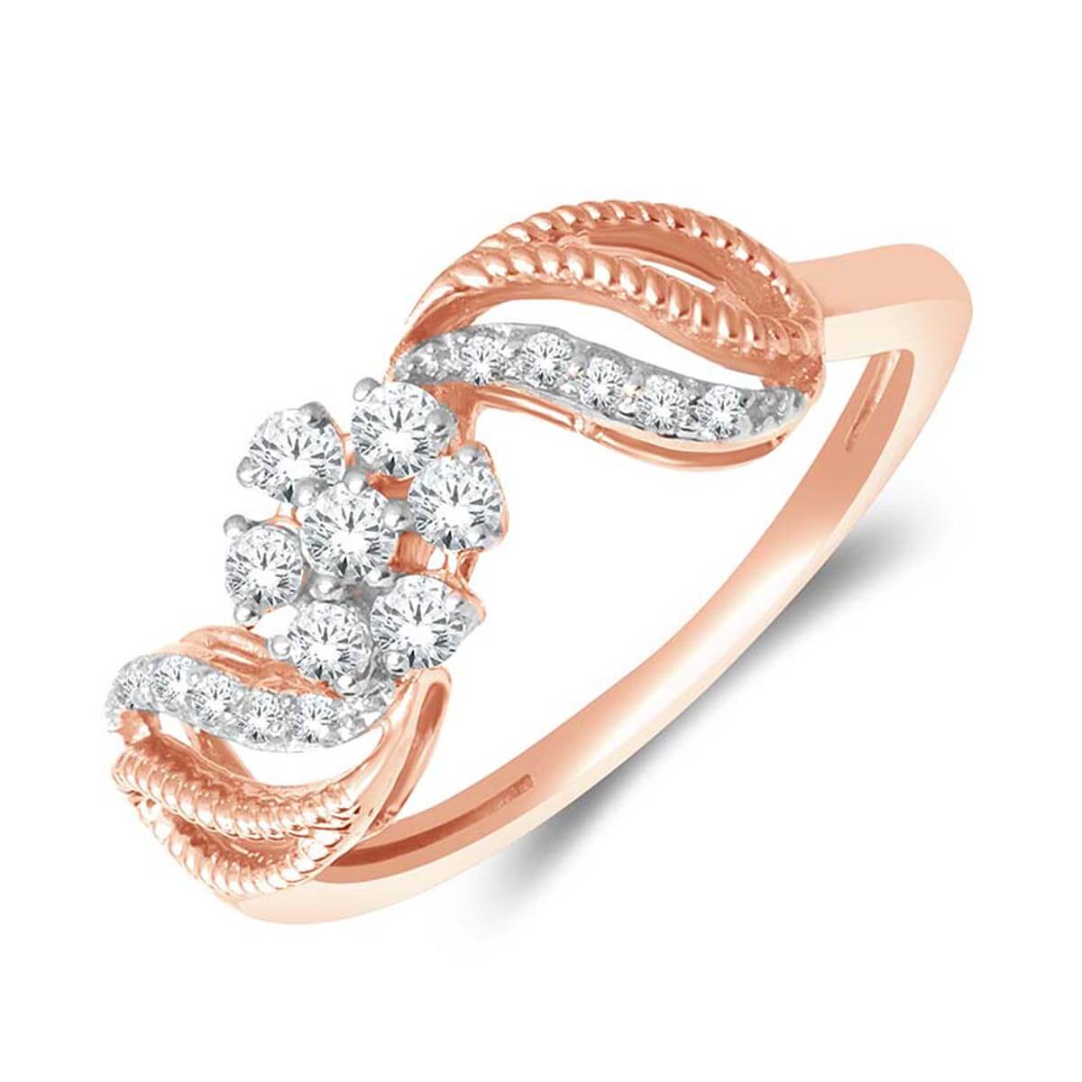 Captivating Bloom Diamond Engagement Ring for Women