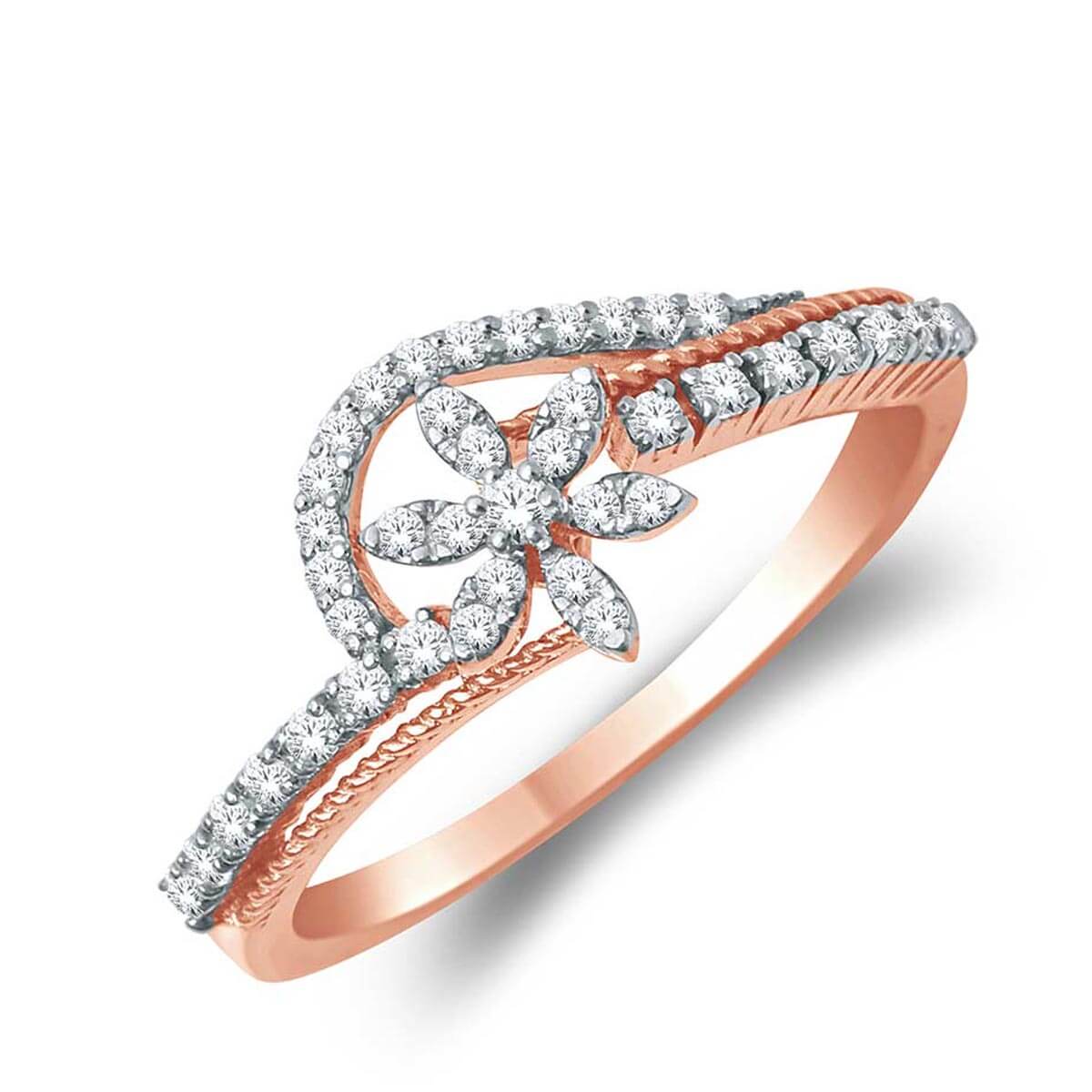 Dazzling Starlit Diamond Engagement Ring for Women