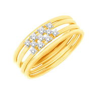 Effortlessly Sleek Diamond Ring for Women