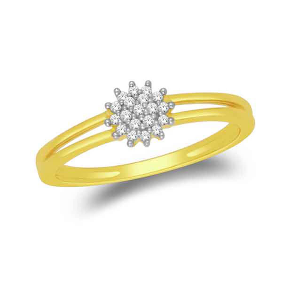Dazzling Floral Grace Diamond Ring for Women