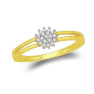 Dazzling Floral Grace Diamond Ring for Women