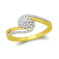 Floral Delight Diamond Engagement Ring for Women