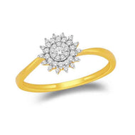 Sunshine Glow Diamond Ring for Women