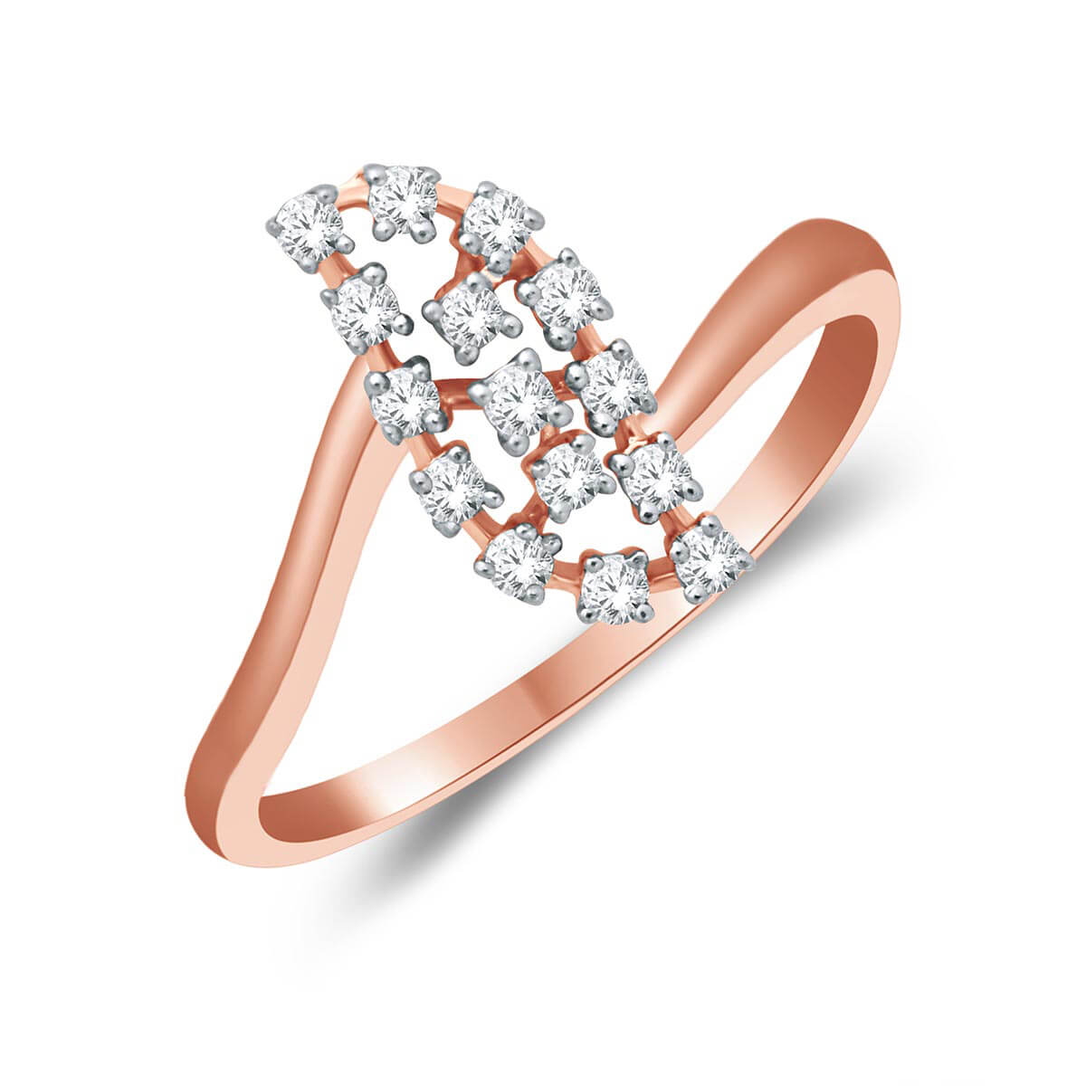 Stunning Paisley Sparke Rose Gold Ring