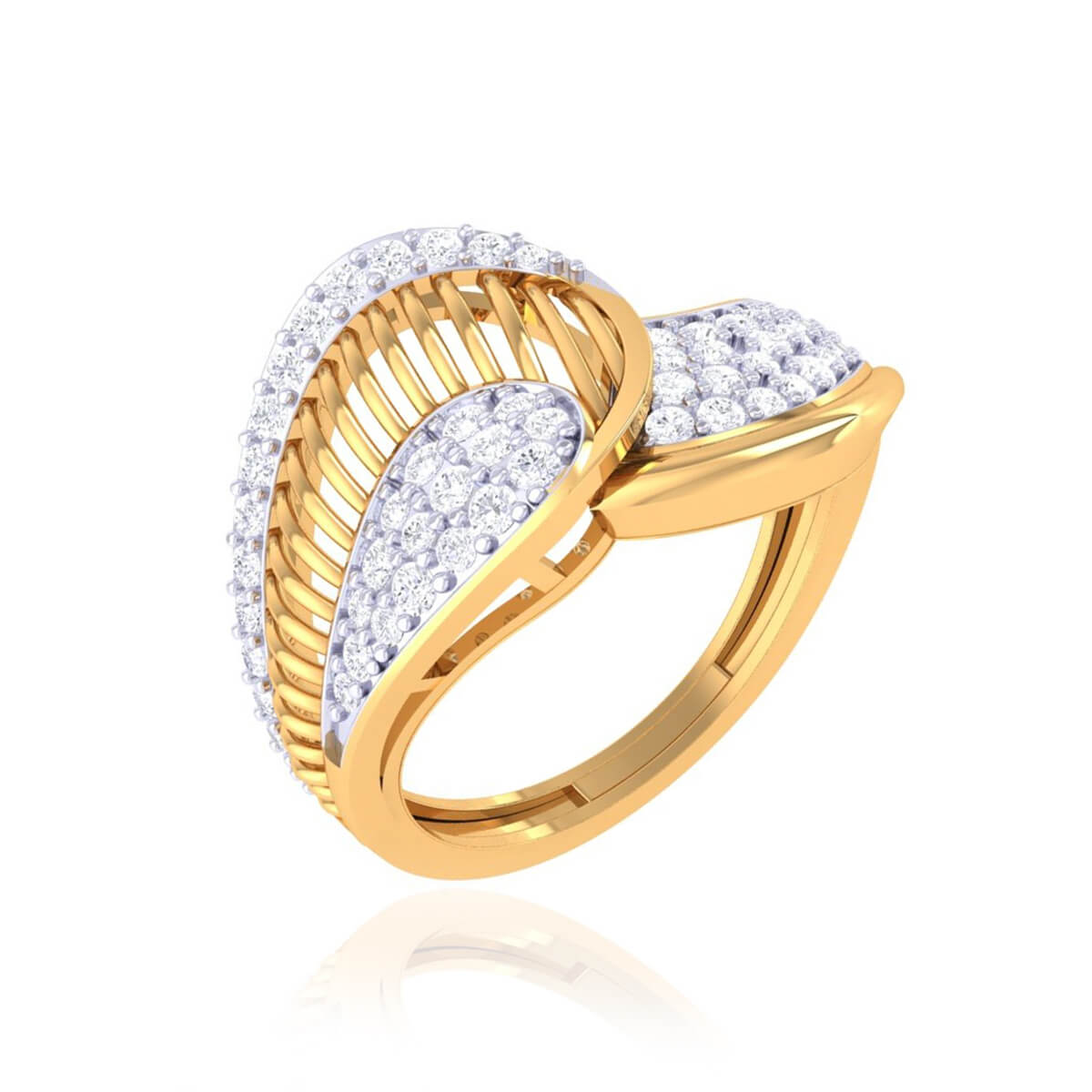 Graceful Gleaming Ring for Women
