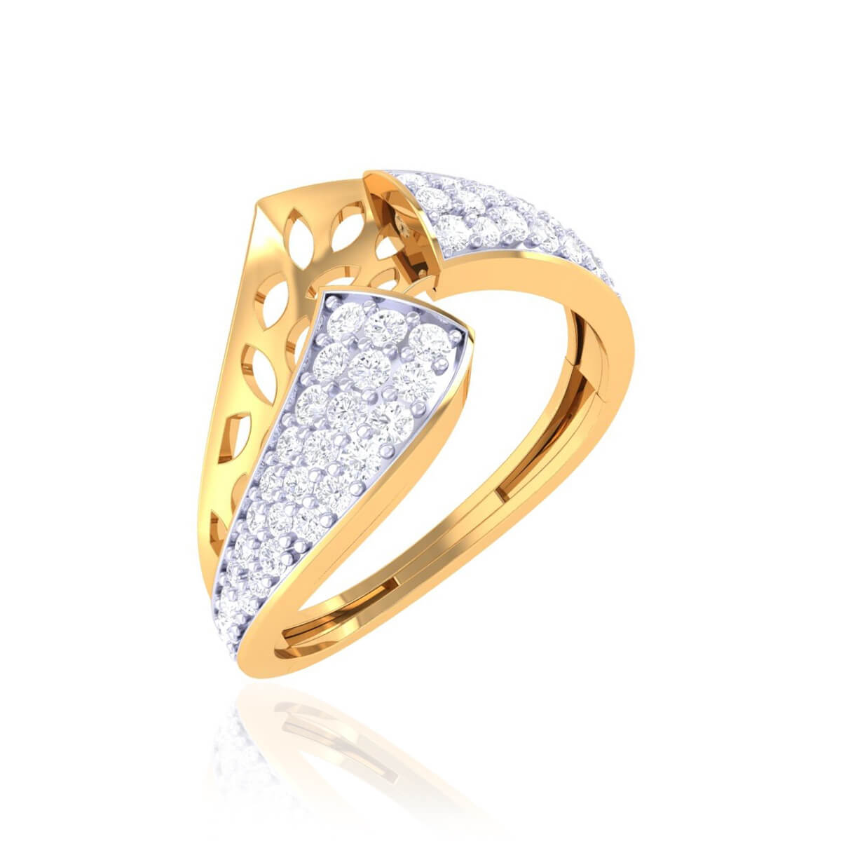 Shimmering Aura Ring for Women