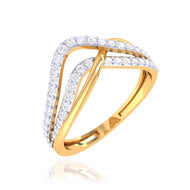 Chic Delight Diamond Engagement Ring for Women