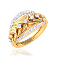 Sleek Harmonious Dazzle Ring for Women