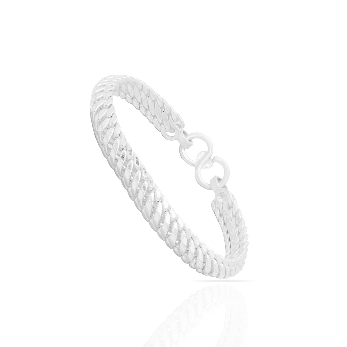 Sterling Urban Edge Silver Men's Bracelet